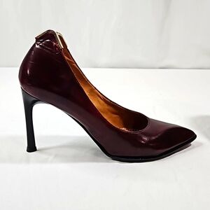 Lanvin Burgundy Heels Size 37